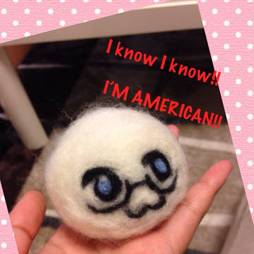 初めての羊毛フェルト
