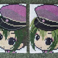 初音ミク【ビーズ織り】千本桜