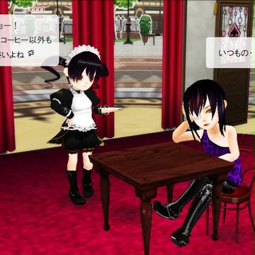 【PXC軍服カフェ】ツンデレちゃんと照れ屋さん