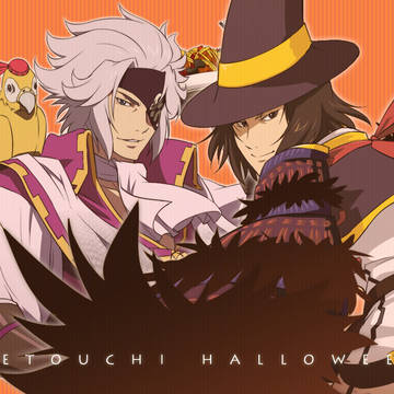 #ふぁぼされた数だけハロウィン仮装したバサラキャラを描く