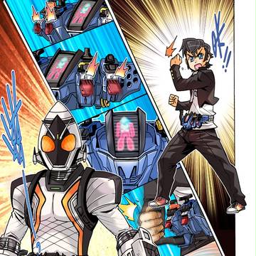 2014年 コミック仕事 仮面ライダーフォーゼ FOURZE