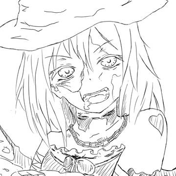ハロウィン用の娘