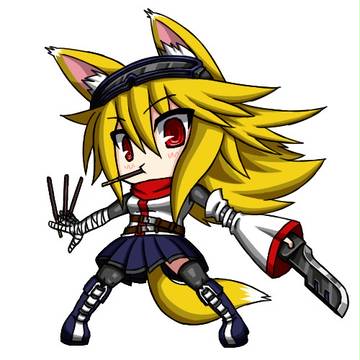 狐耳さんデフォルメ