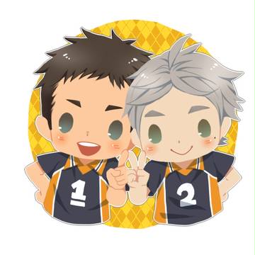 大菅プチオンリー　景品イラスト