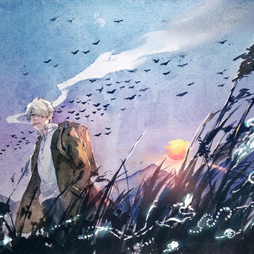 夕暮れ