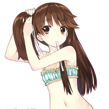 ツインテールを結ぶ龍驤ちゃん