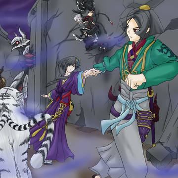 琥珀と黒曜姫