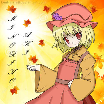 the autumn girl, Minoriko Aki