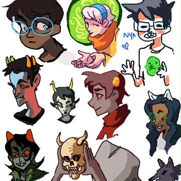homestuck sketches