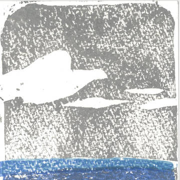 海辺の光景-江戸伝統木版画多色刷り-
