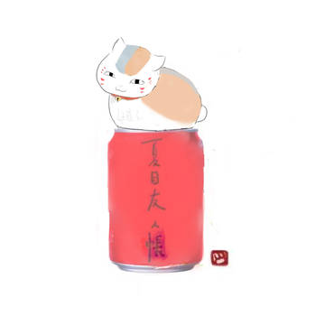夏目友人帳の罐子貓咪老師