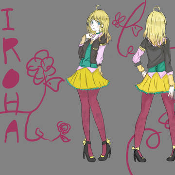 オリジナルキャラクター イロハ 秋服
