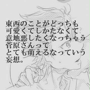 【腐】すがわらさんとにしのやくん【東西？】