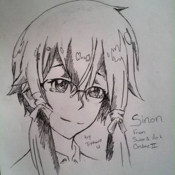 Sinon from Sword Art online 2