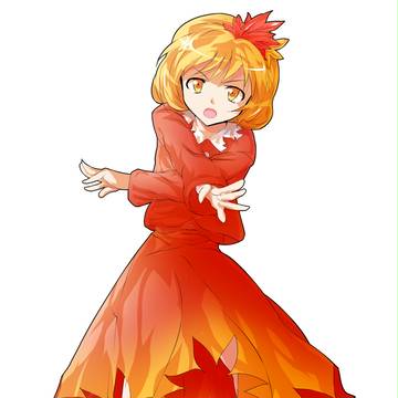 バトルっぽい静葉立ち絵 表情差分