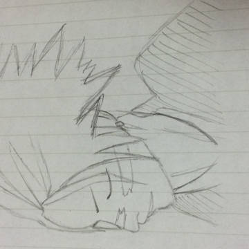 テスト勉強嫌になったので落書き