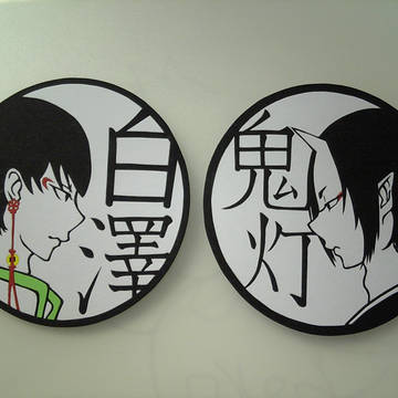 自分絵で切り絵