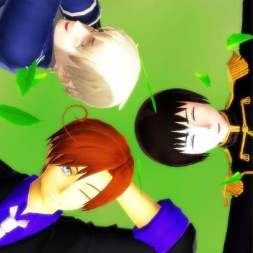 裏枢軸にてMMD・・・宣伝w