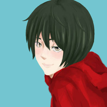 赤パーカー
