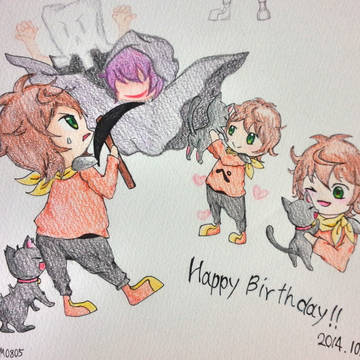 ぺいんと 10/08 Happy Birthday…☆*。