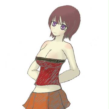 Twitterで描いてた子