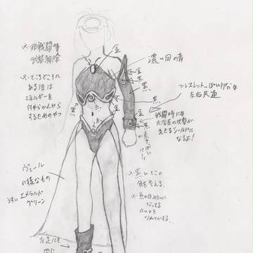 【英クロ】リーベル設定資料【下絵】