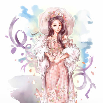 The lady