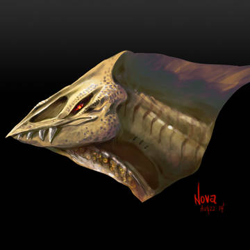 2時間のsketch / 2hrs speed painting