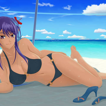 テルカのどこかの海
