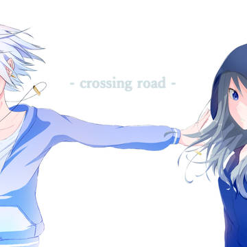 crossing road