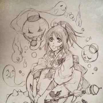 ハロウィン千鶴