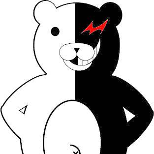 イラレでモノクマ