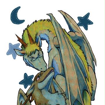 フィンとスードラゴン
