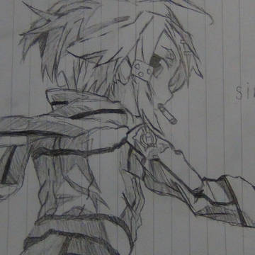 絵が書けない人が書けない人なりに頑張ってみました（sao　シノン