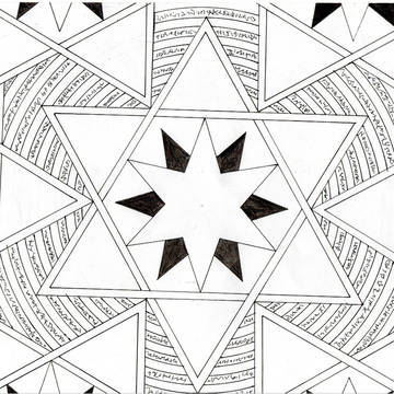 魔法陣 六芒星 擴張