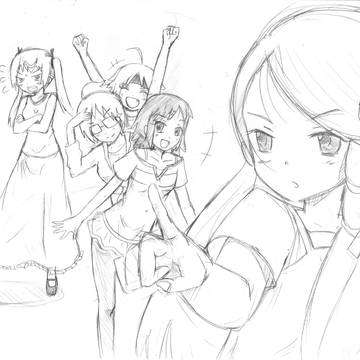 女子落語(無彩圖)