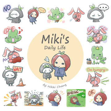 LINEスタンプ-Miki's Daily Life