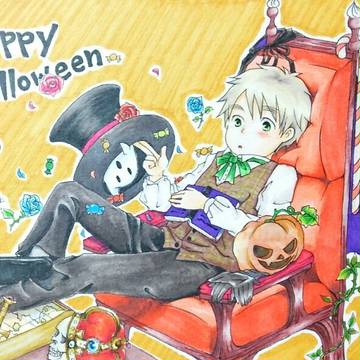 【ヘタリア】アーサーのハロウィン
