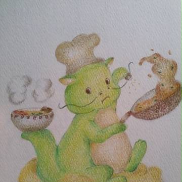 竜のコックさん