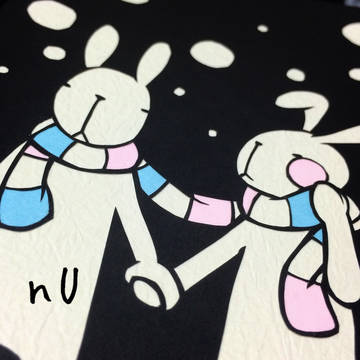 うさぎカップル