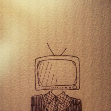 アナログテレビ。