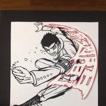 【切り絵】石丸清多夏