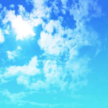 爽やかな空