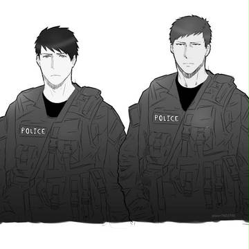 Police Sousuke & Aomine
