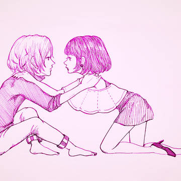 猟奇的なキスをわたしにして