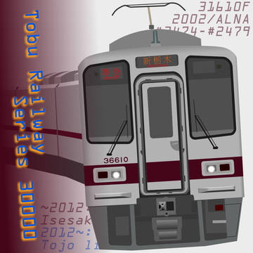 流され続ける車両