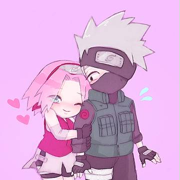カカシ先生とサクラちゃん