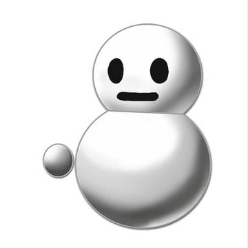 NHKの気象情報に出てくる雪だるま