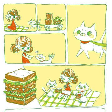 サンドイッチ*