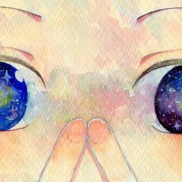 瞳の中の